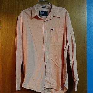 Men's button up long sleeve shirt